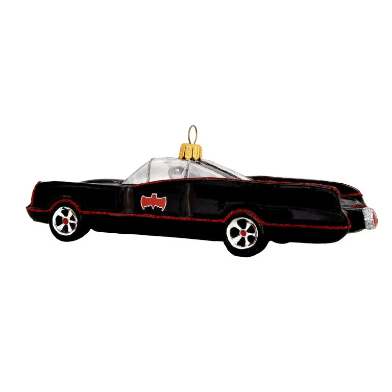 Hallmark Batman™ The Classic TV Series Batmobile™ Glass Ornament - Image 6
