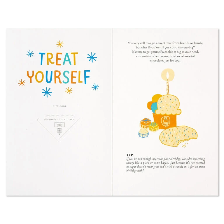 Hallmark Birthday Survival Guide Book And Gift Card Holder - Image 4