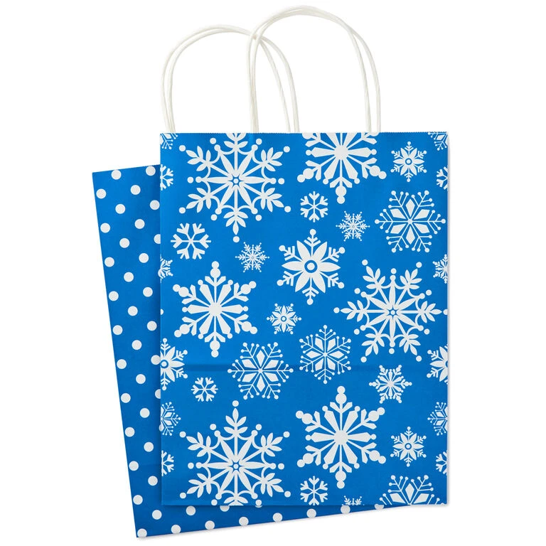 Hallmark 13" Bright Fun 12-Pack Assorted Christmas Gift Bags - Image 6