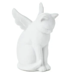 Hallmark Cat Angel Figurine Pet Memorial Gift, 3.25"