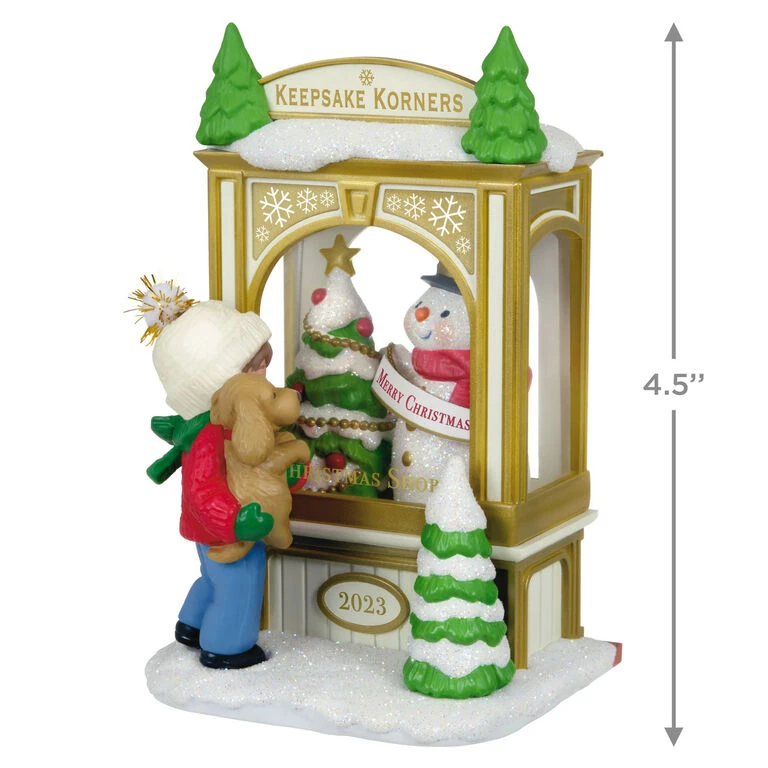 Hallmark Christmas Window 2023 Exclusive Ornament - Image 3