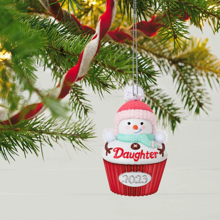 Hallmark Daughter Cupcake 2023 Ornament - Image 2