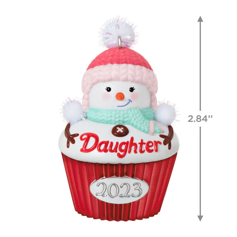 Hallmark Daughter Cupcake 2023 Ornament - Image 3