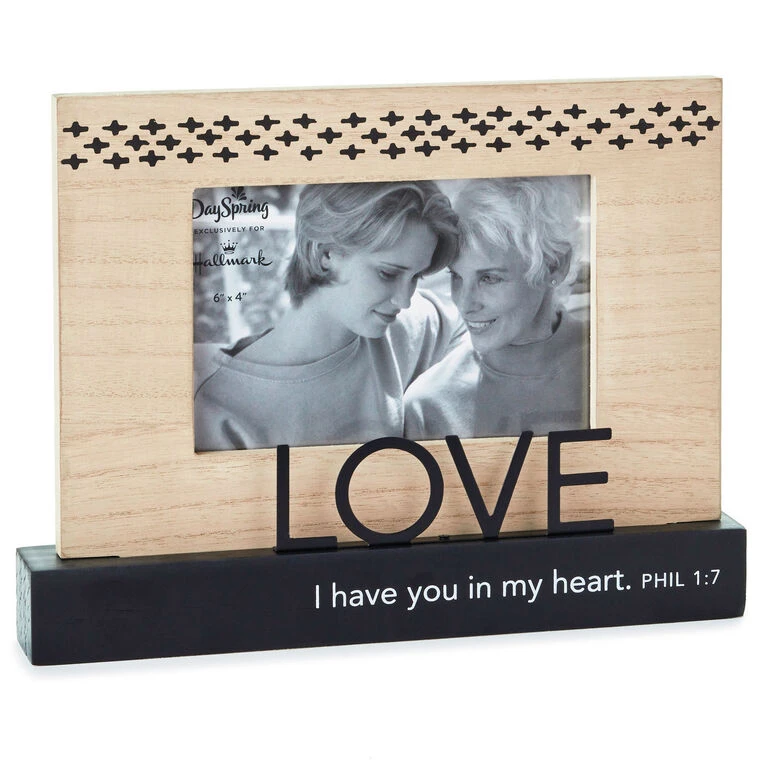 Hallmark I Have You In My Heart Picture Frame, 4x6