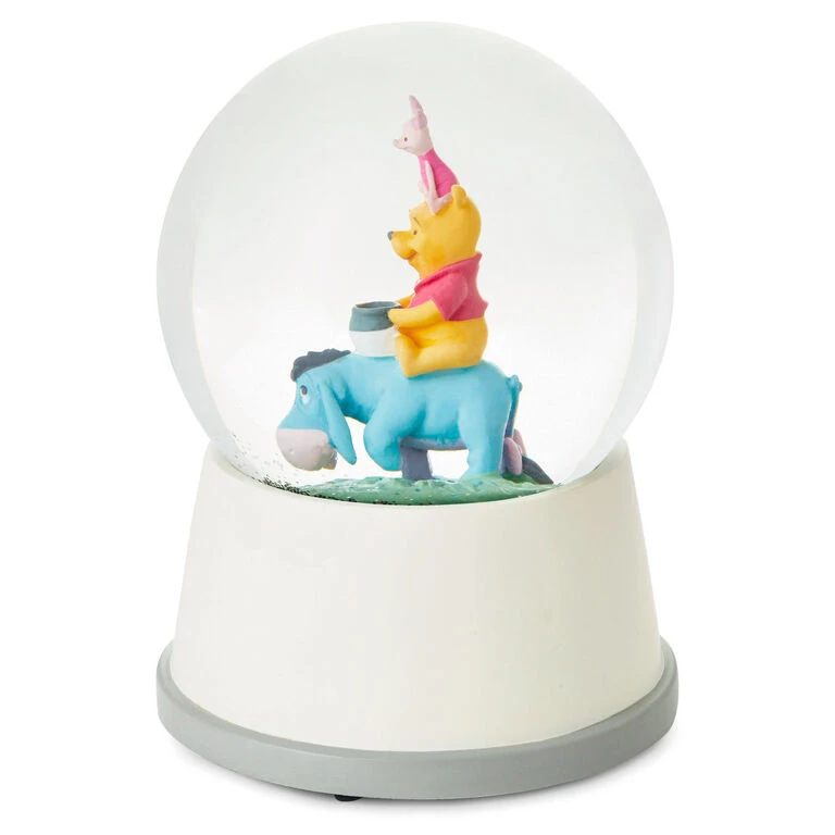 Hallmark Disney Baby Winnie The Pooh Our Adventure Begins Musical Snow Globe - Image 2