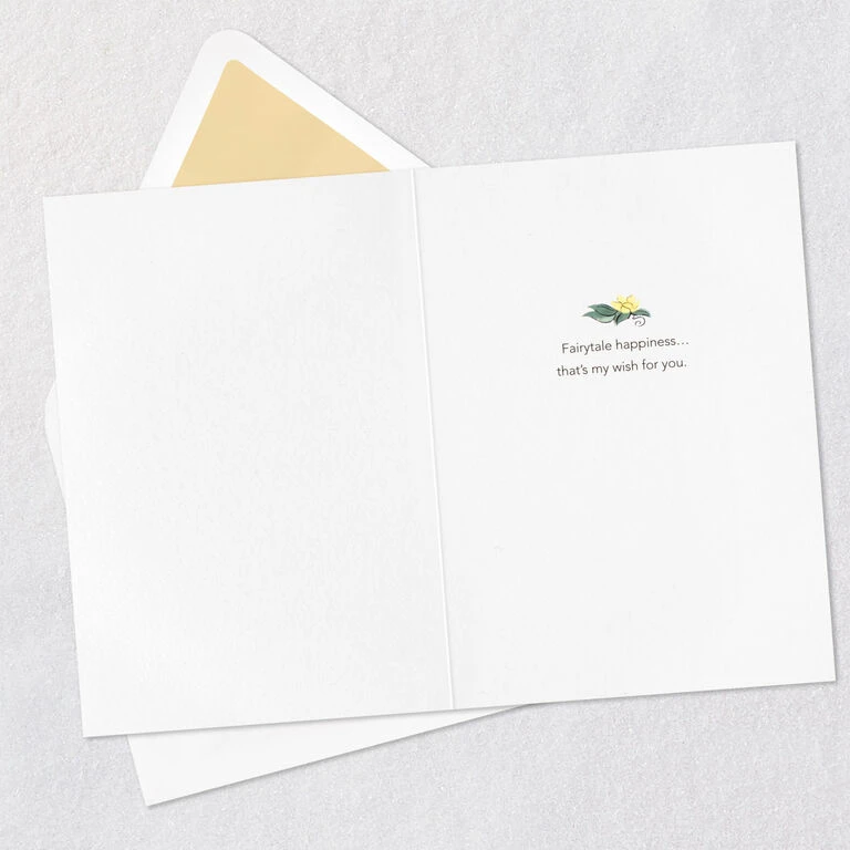 Hallmark Disney The Princess And The Frog Tiana Happy Wish Quilled Paper Handmade Card - Image 3