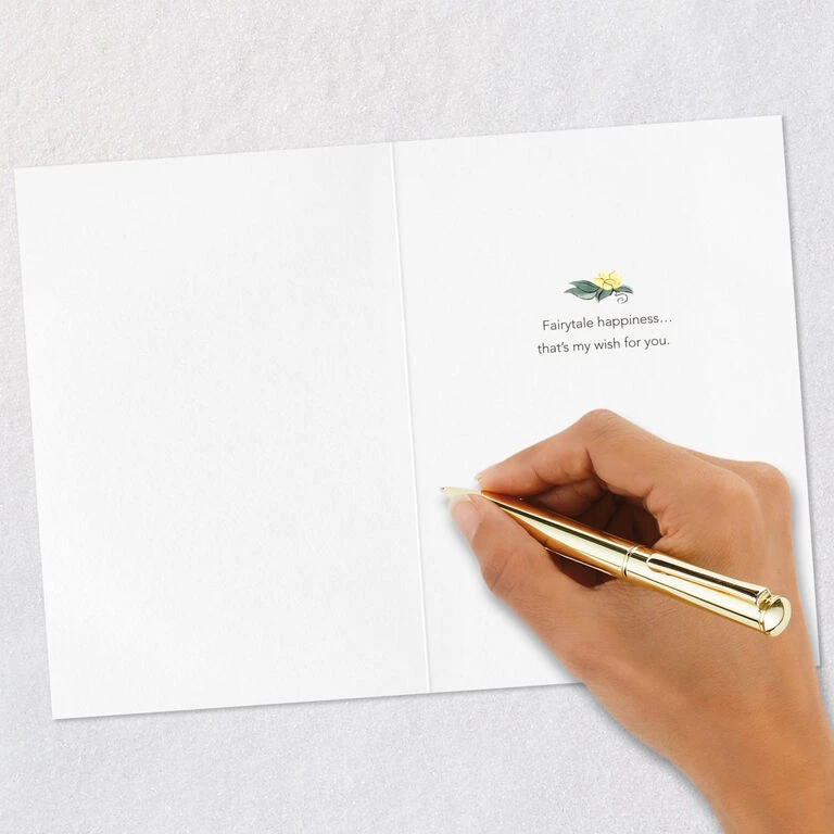 Hallmark Disney The Princess And The Frog Tiana Happy Wish Quilled Paper Handmade Card - Image 6