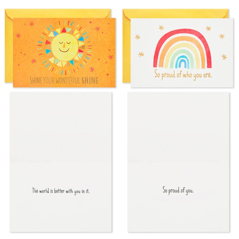 Hallmark Fun Kids Assortment Encouragement Cards, Pack Of 36 - Image 3