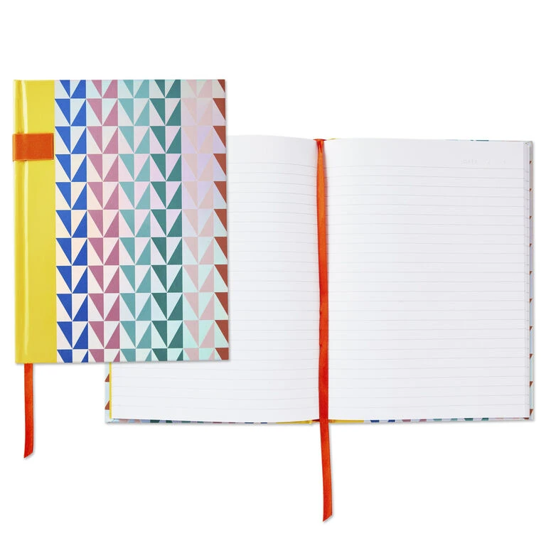 Hallmark Geometric Triangles Hardback Notebook - Image 2