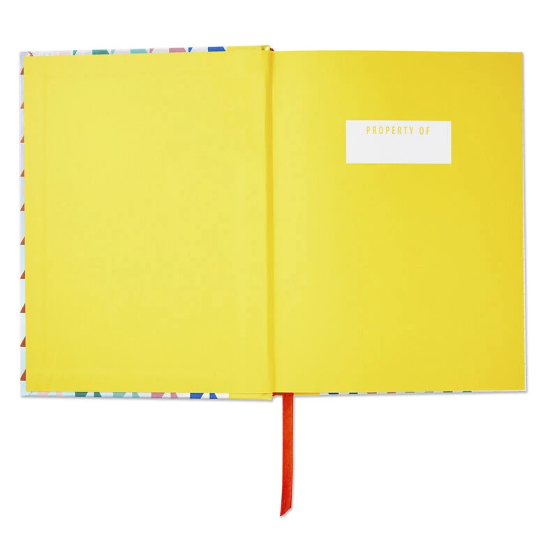 Hallmark Geometric Triangles Hardback Notebook - Image 3