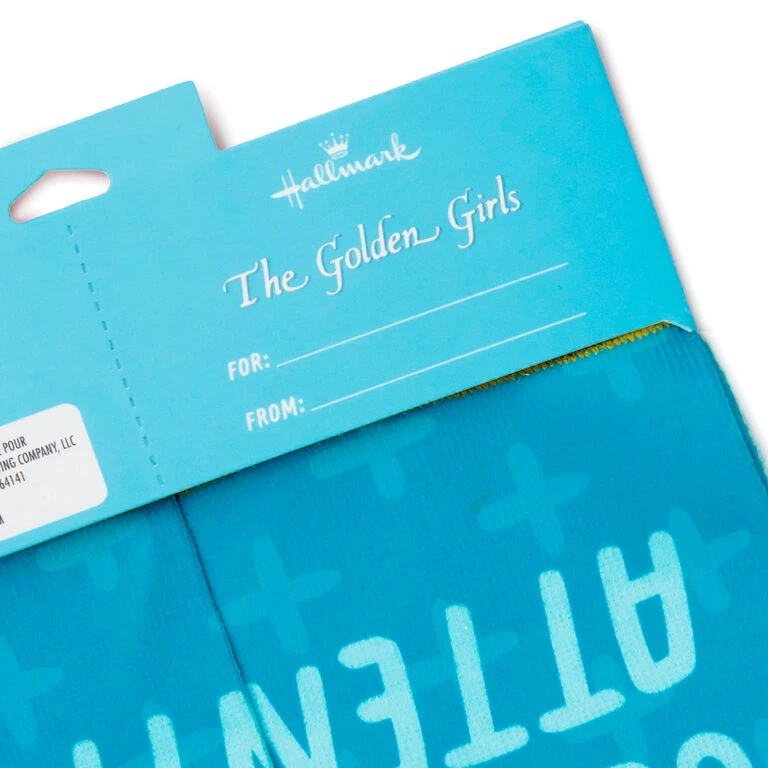 Hallmark Blanche The Golden Girls Center Of Attention Novelty Crew Socks - Image 3