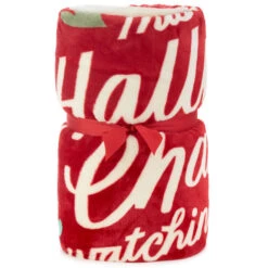 Hallmark Channel Red Oversized Blanket, 60x80