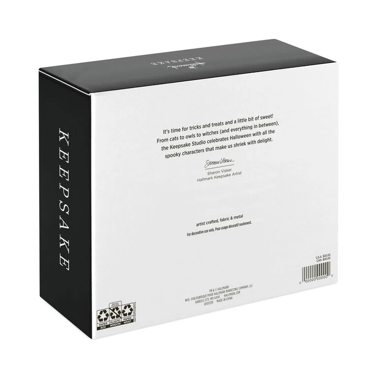 Hallmark Mini Halloween Tree Topper And Tree Skirt, Set Of 2 - Image 5