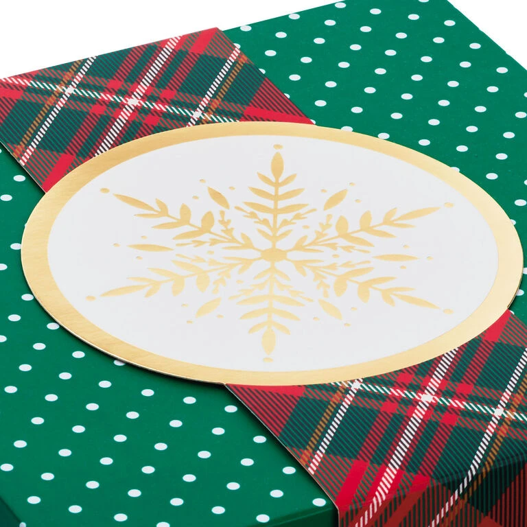 Hallmark Joy To You 3-Pack Christmas Gift Boxes, Assorted Sizes And Designs - Image 2