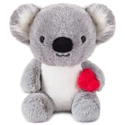 Hallmark Be There When You Can’t Recordable Koala Stuffed Animal With Heart, 11”