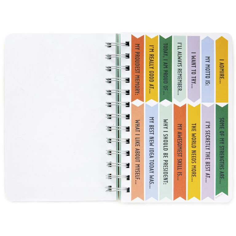 Hallmark Little World Changers™ The Power Of Being Me Prompted Journal With Stickers - Image 3