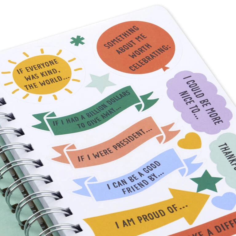 Hallmark Little World Changers™ The Power Of Being Me Prompted Journal With Stickers - Image 7