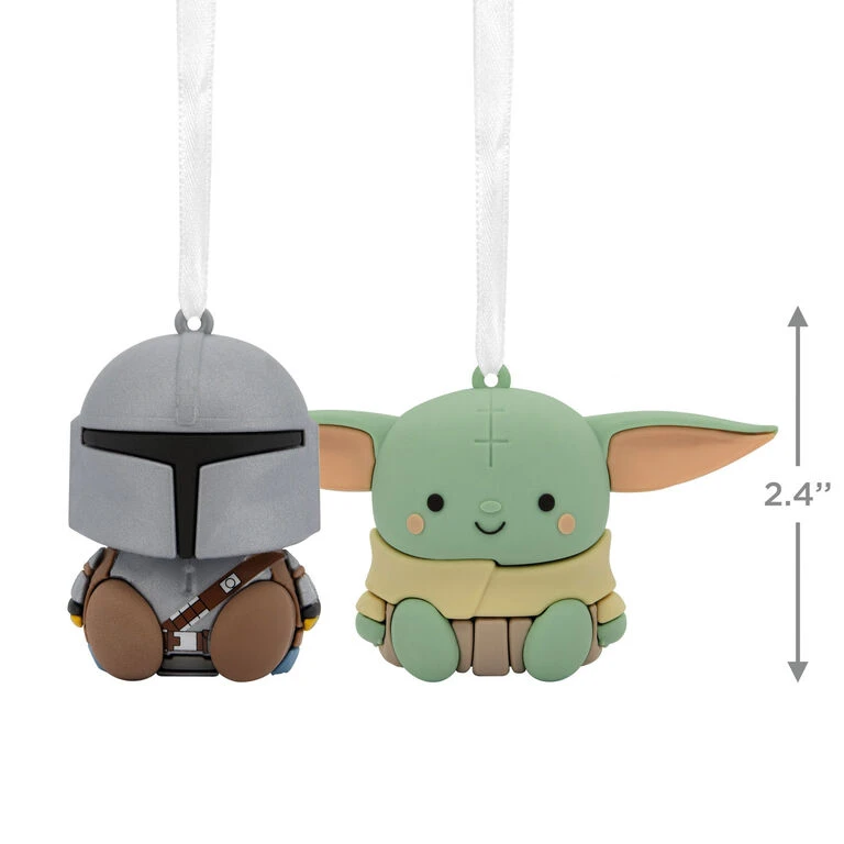 Better Together Star Wars: The Mandalorian™ And Grogu™ Magnetic Hallmark Ornaments, Set Of 2 - Image 3