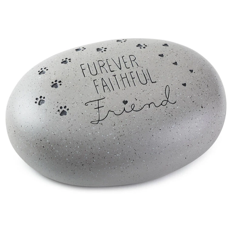 Hallmark Furever Faithful Friend Memorial Garden Stone