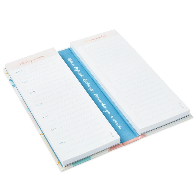 Hallmark Weekly Menu And Grocery List Memo Pad Set In Folio - Image 3