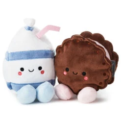 Hallmark Better Together Milk And Cookie Magnetic Plush, 6"
