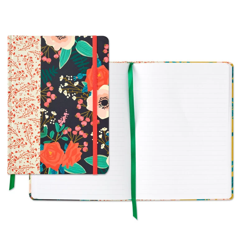 Hallmark Mixed Floral Hardback Notebook - Image 2
