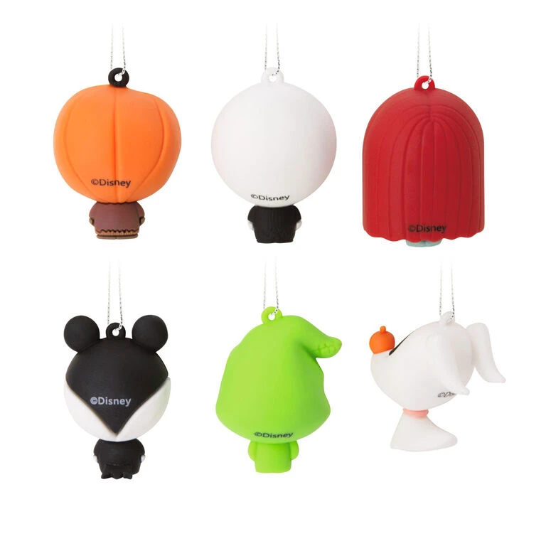 Mini Disney Tim Burton's The Nightmare Before Christmas Shatterproof Hallmark Ornaments, Set Of 6 - Image 5