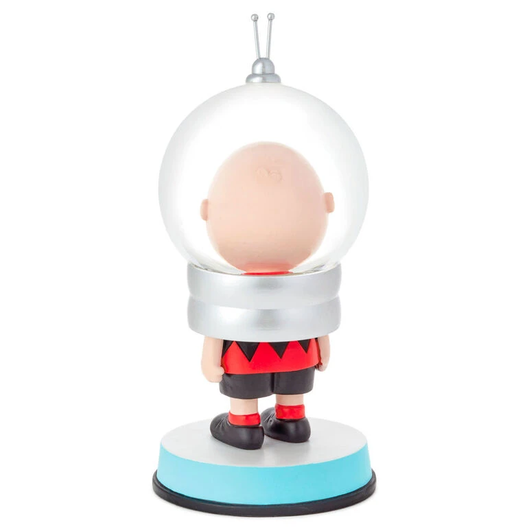 Hallmark Peanuts® Charlie Brown Big Dreams Snow Globe - Image 2