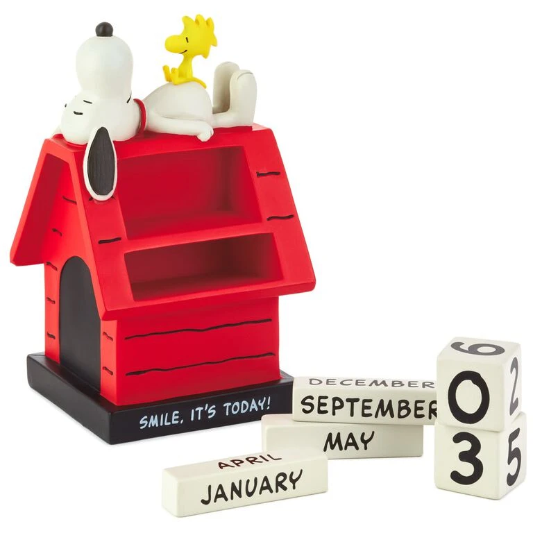 Hallmark Peanuts® Snoopy Smile Perpetual Calendar - Image 3