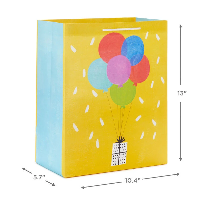 Hallmark Birthday Rainbow 8-Pack Gift Bags, Assorted Sizes And Designs - Image 6