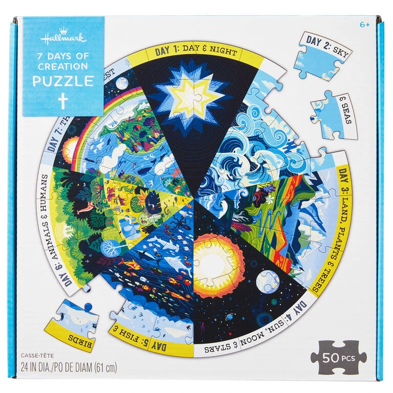 Hallmark 7 Days Of Creation 50-Piece Puzzle