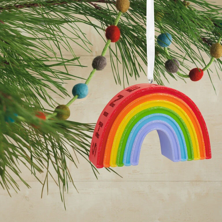 Signature Rainbow Hallmark Ornament - Image 2