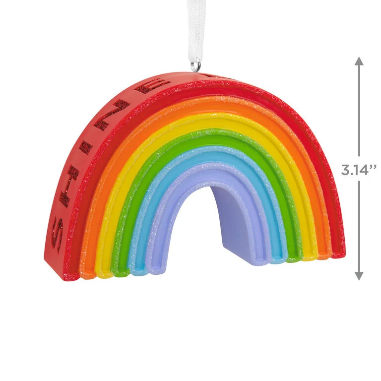 Signature Rainbow Hallmark Ornament - Image 3