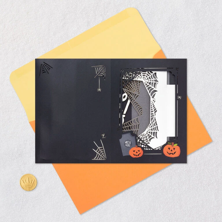 Hallmark Boo To You Musical 3D Pop-Up Halloween Card With Light - Image 6