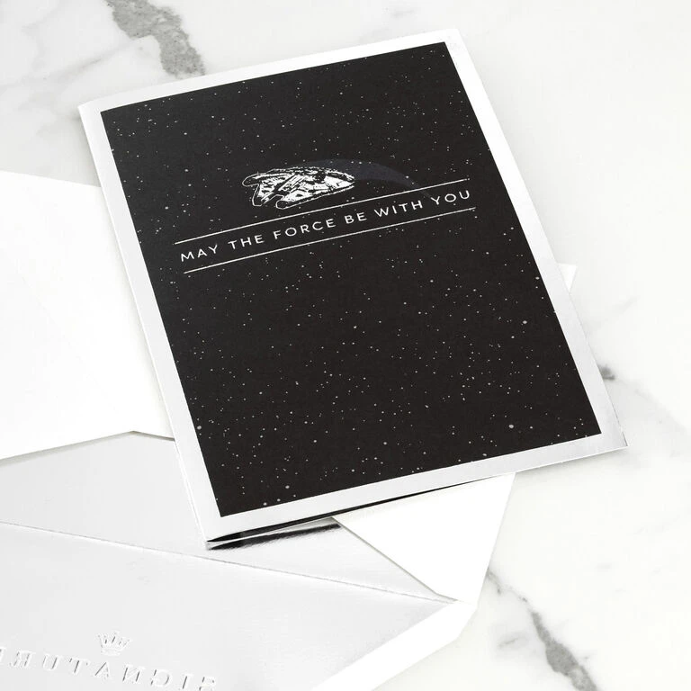 Hallmark Star Wars™ Millennium Falcon™ 3D Pop-Up Card - Image 5