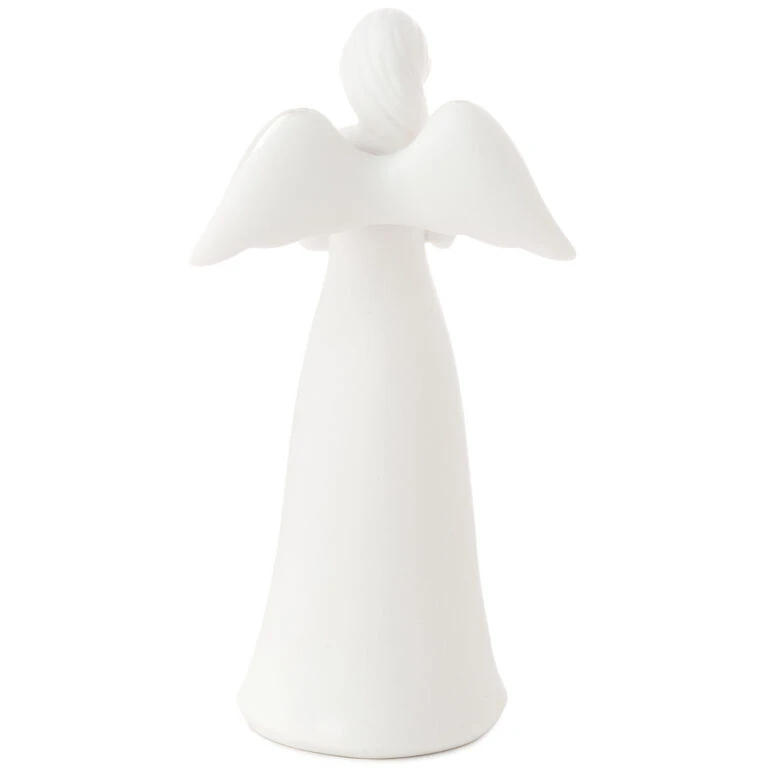 Hallmark Thoughts And Prayers Angel Figurine, 5.5" - Image 2