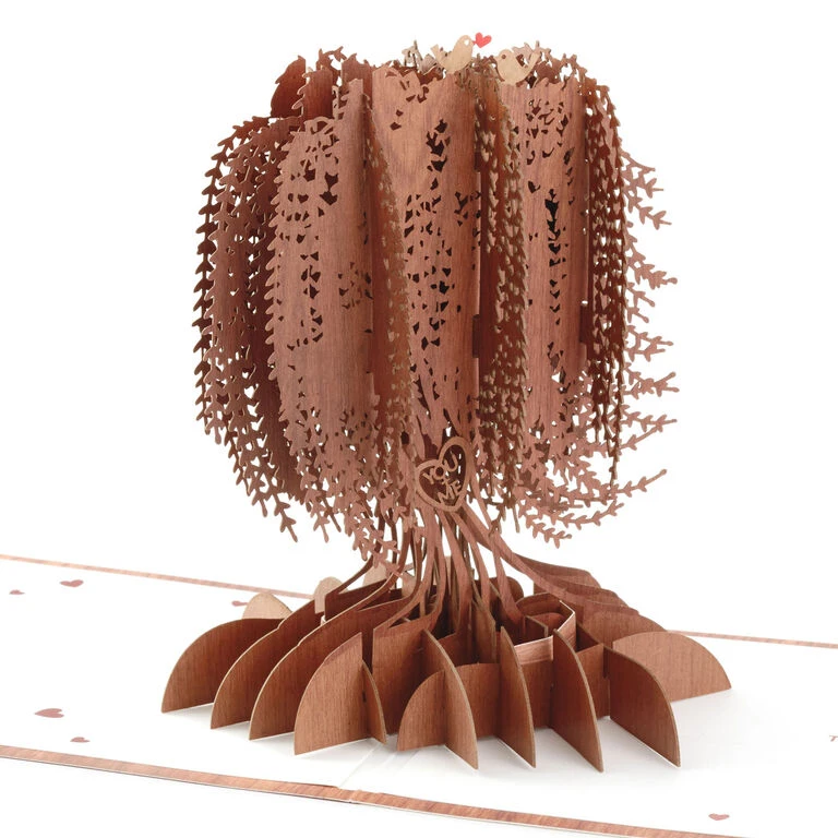 Hallmark Willow Tree You And Me Always 3D Pop-Up Love Card