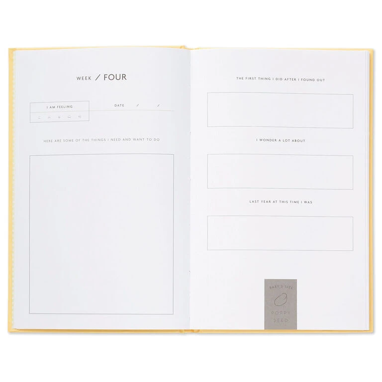 Hallmark While I Was Waiting Prompted Pregnancy Journal - Image 5