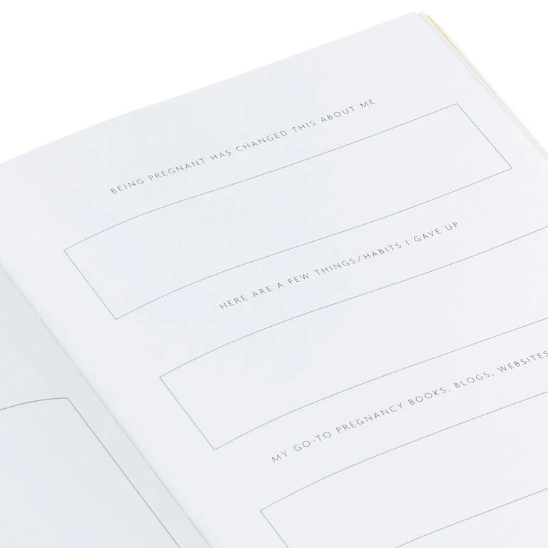 Hallmark While I Was Waiting Prompted Pregnancy Journal - Image 10